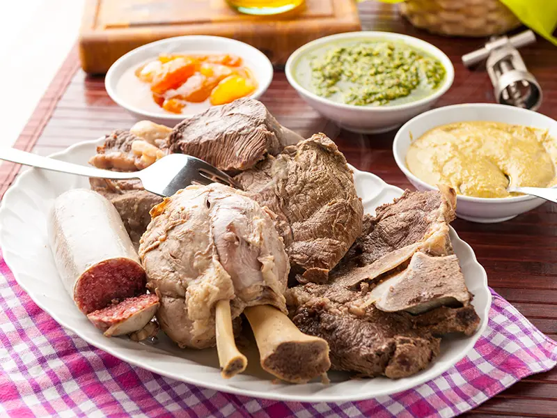 The Piedmontese mixed boiled meat is a dish of the Piedmontese culinary tradition.